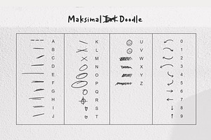 Maksimal Handwritten Font