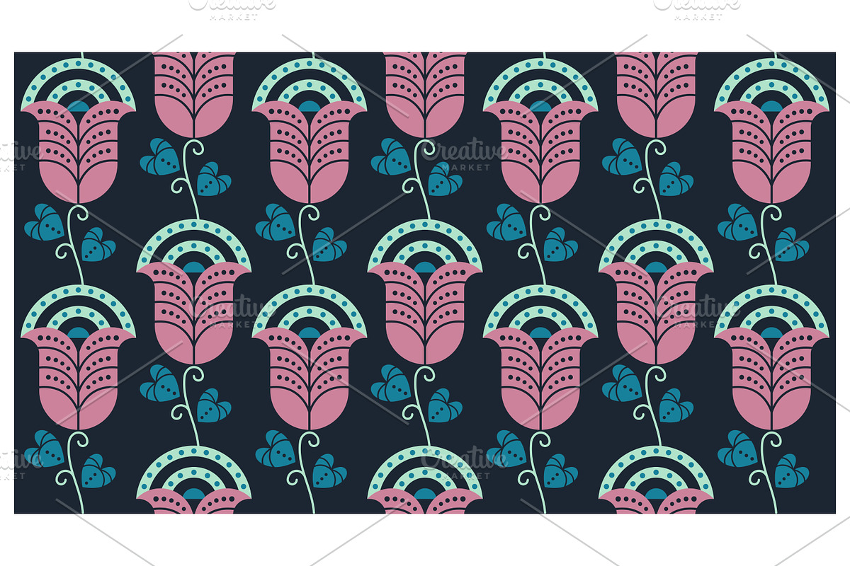 Floral Arrangement, a Decorative Illustration by Creative Backgrounds