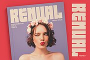 Renual - Contemporary Bold Fonts, a Sans Serif Font by Konstantine Studio (Thumbnail 1 of 3)