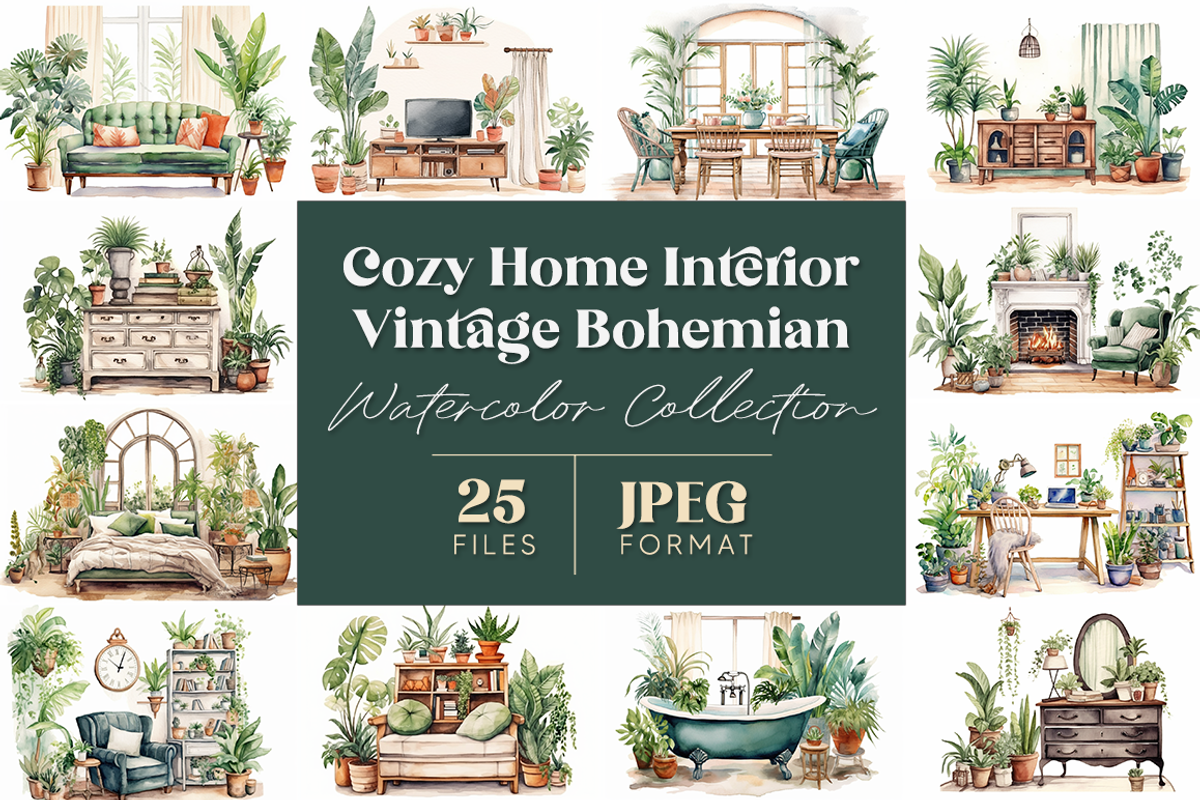 Cozy Home Interior, a Decorative Illustration by artsy-fartsy (Photo 1 of 7)