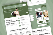 Mova AI Fashion Sales Agent Landing, a Landing Page Template by productype1 (Thumbnail 4 of 5)