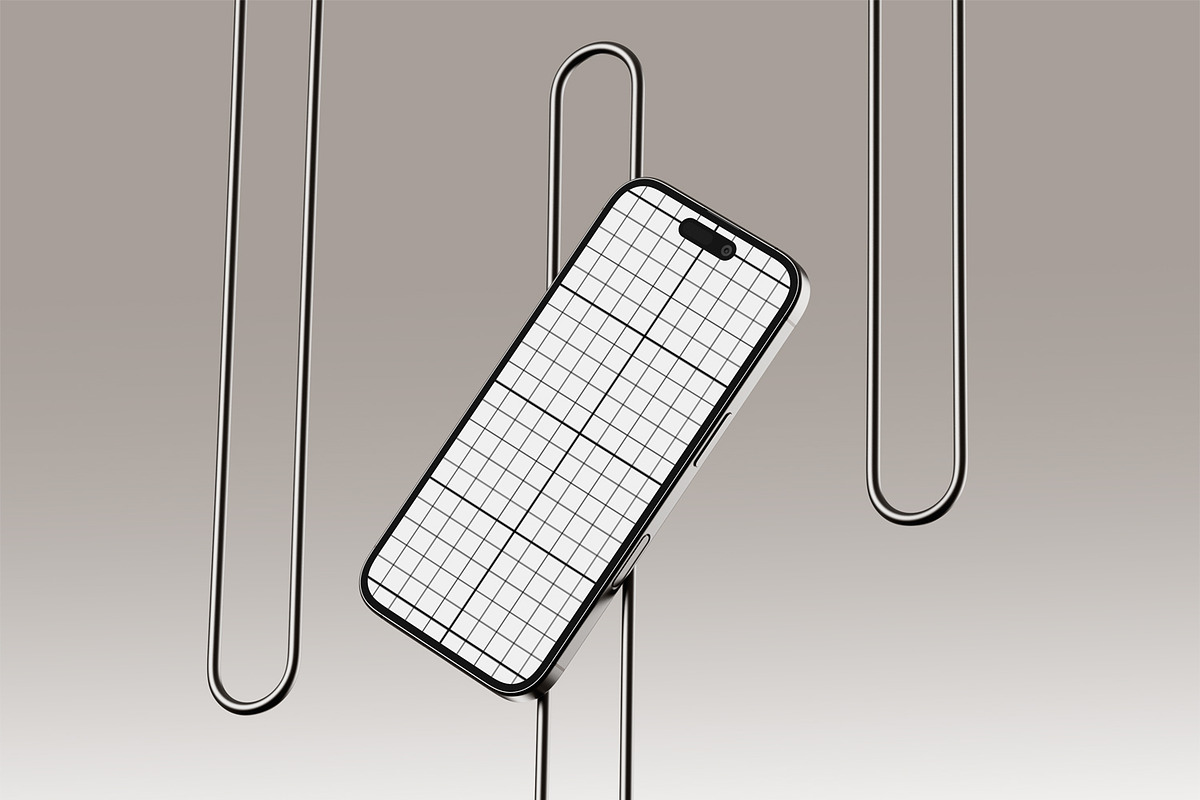 iPhone 16 Pro Mockup Set, an iPhone Mockup by pixelmock (Photo 7 of 14)