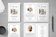 Memorial Program Template, an Invitation Template by TemplatesForest (Thumbnail 3 of 3)