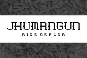 Jhunangin - Font, a Serif Font by artchiles_design (Thumbnail 2 of 5)