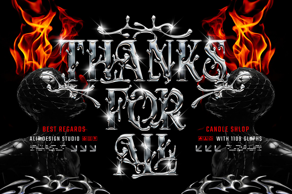 Candle Shlop Typeface, a Serif Font by alit design (Photo 20 of 20)