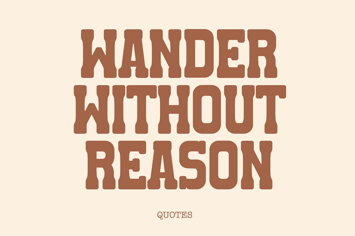 Danger Ranger Font -Modern Western, a Serif Font by ariodsgn (Photo 6 of 9)