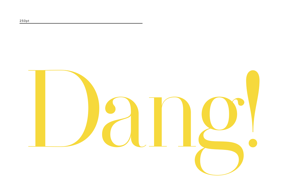 Comte Typeface preview 8