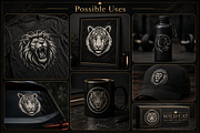 Wild Cat Vector Collection, an Animal Illustration by AvalgaCollectiblesan (Thumbnail 2 of 5)