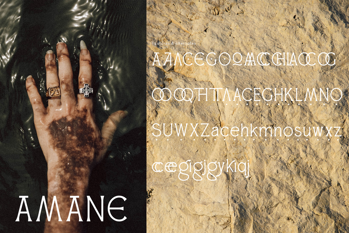 AMANE Serif Font, a Serif Font by Hishand Studio (Photo 2 of 10)
