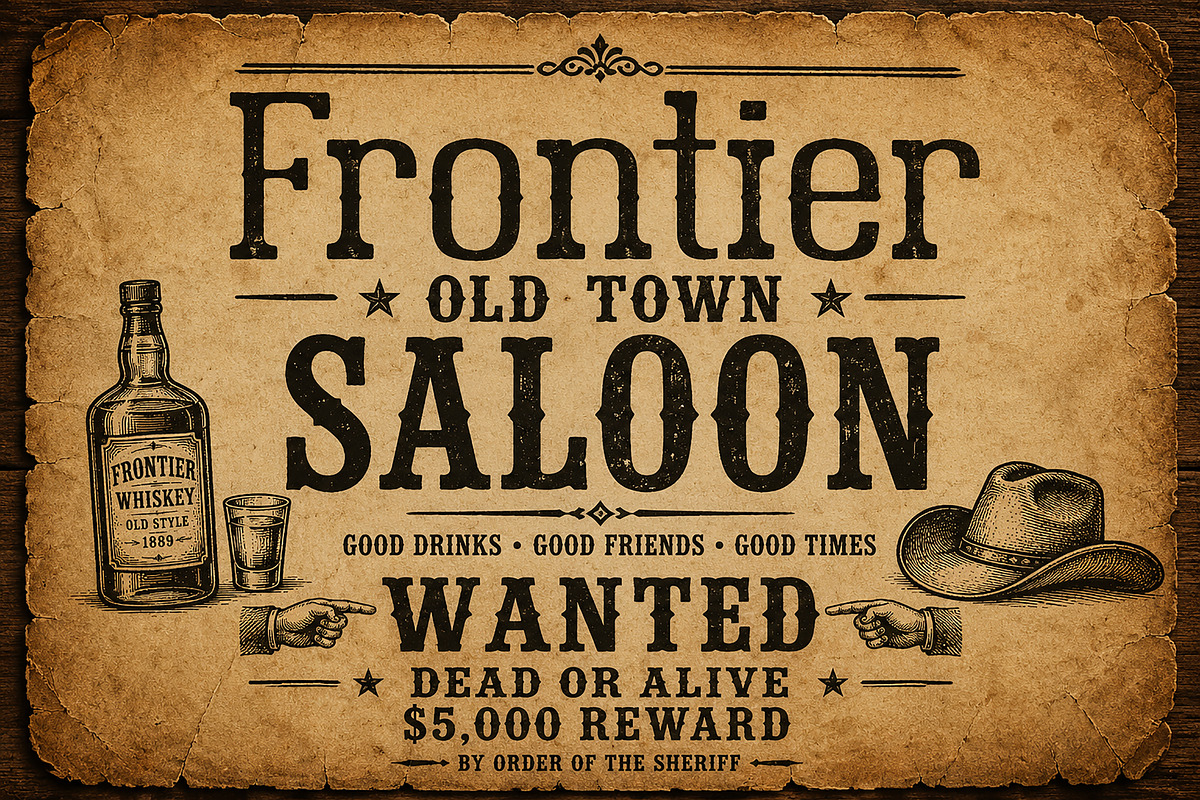 Frontier, a Serif Font by Wow Magic (Photo 3 of 5)