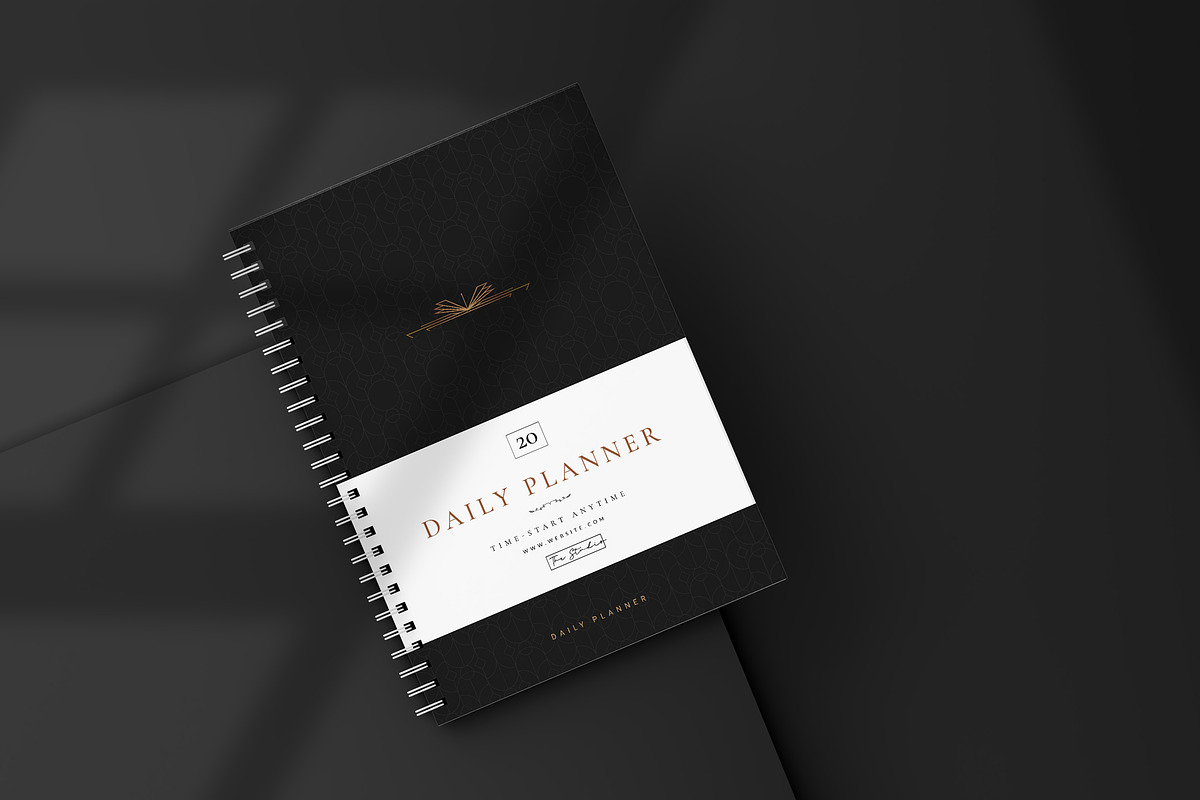 Planner & Notebook Template, a Stationery Template by DesignCrest (Photo 4 of 10)