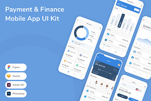 Payment & Finance Mobile App UI Kit