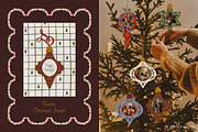 Curly Christmas - Printable Frames, an Object Graphic by lokko studio (Thumbnail 3 of 8)