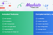 Mephisto: All-In-One Flutter UI Kit, an UI Kit Template by A7ALABS (Thumbnail 2 of 2)