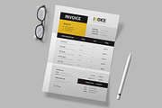 Clean Invoice | Word, a Stationery Template by Pixelpick (Thumbnail 3 of 3)