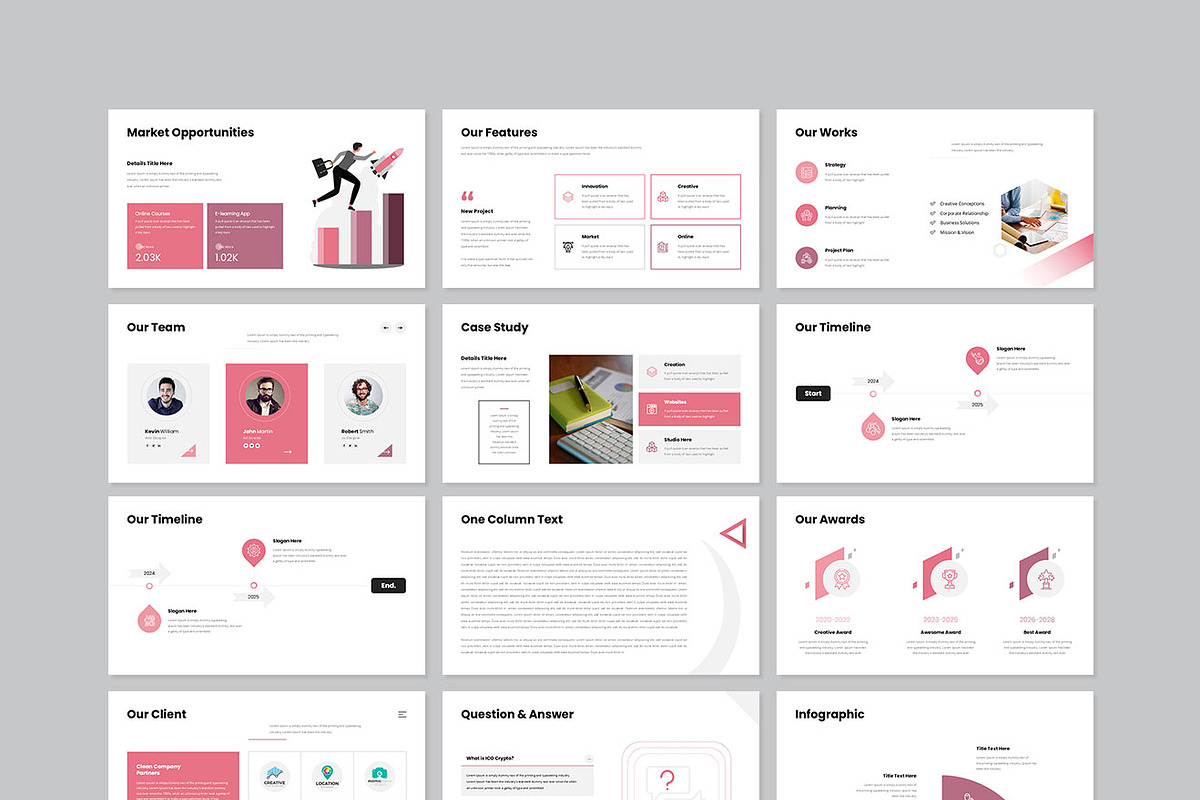 Start-Up Presentation Template, a Presentation Template by GenerousArt (Photo 8 of 8)
