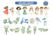 Greek Island Clipart Bundle, an Illustration by TatiMockup (Thumbnail 2 of 7)