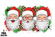 Preppy Brushstroke Christmas Santa P, an Illustration by Daily.Designs (Thumbnail 1 of 10)