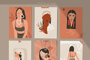 Abstract feminine portrait creator, a Person Illustration by Anastasy_helter (Thumbnail 4 of 10)