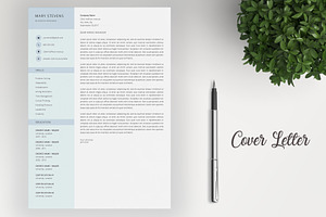 Resume / CV Template 4 Pages