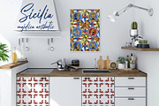 Sicilia. Majolica aesthetic., a Pattern Graphic by ma_i_vi (Thumbnail 6 of 11)