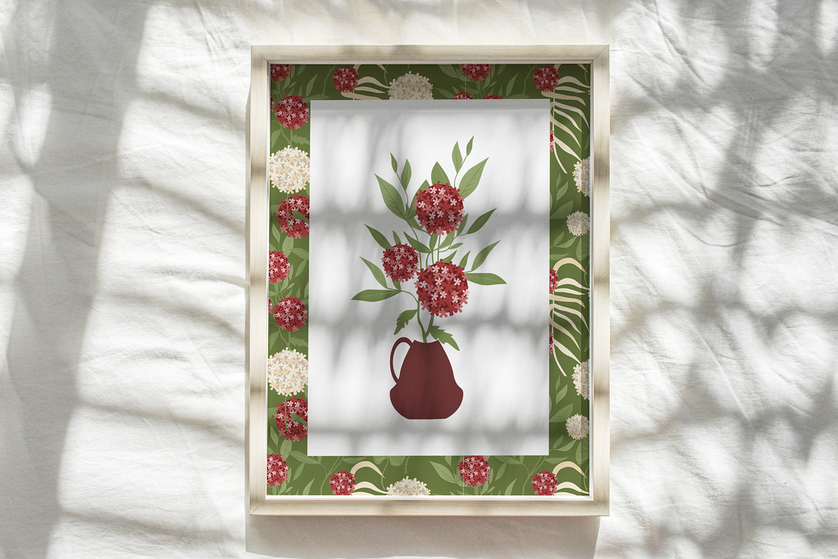Poem of Flowers Design Set, a Decorative Illustration by WildStrawberry Magic (Photo 9 of 23)