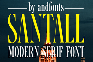 Santall: Modern Serif Font