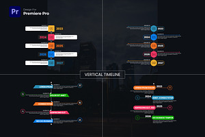 Vertical Timeline | Premiere Pro, a Templates & Theme by Gatamotion