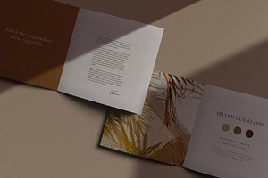 Gariot Brochure Photoshop Mockup