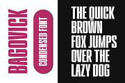 Bagovick - Sans Condensed Font, a Sans Serif Font by Comactype Foundry (Thumbnail 13 of 16)