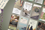 Motivational Boho Reels Templates, a Social Media Template by PaolaroiDesign (Thumbnail 3 of 5)