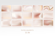 Pastel Gradients Set, a Texture Graphic by Olga Ryzychenko (Thumbnail 4 of 6)
