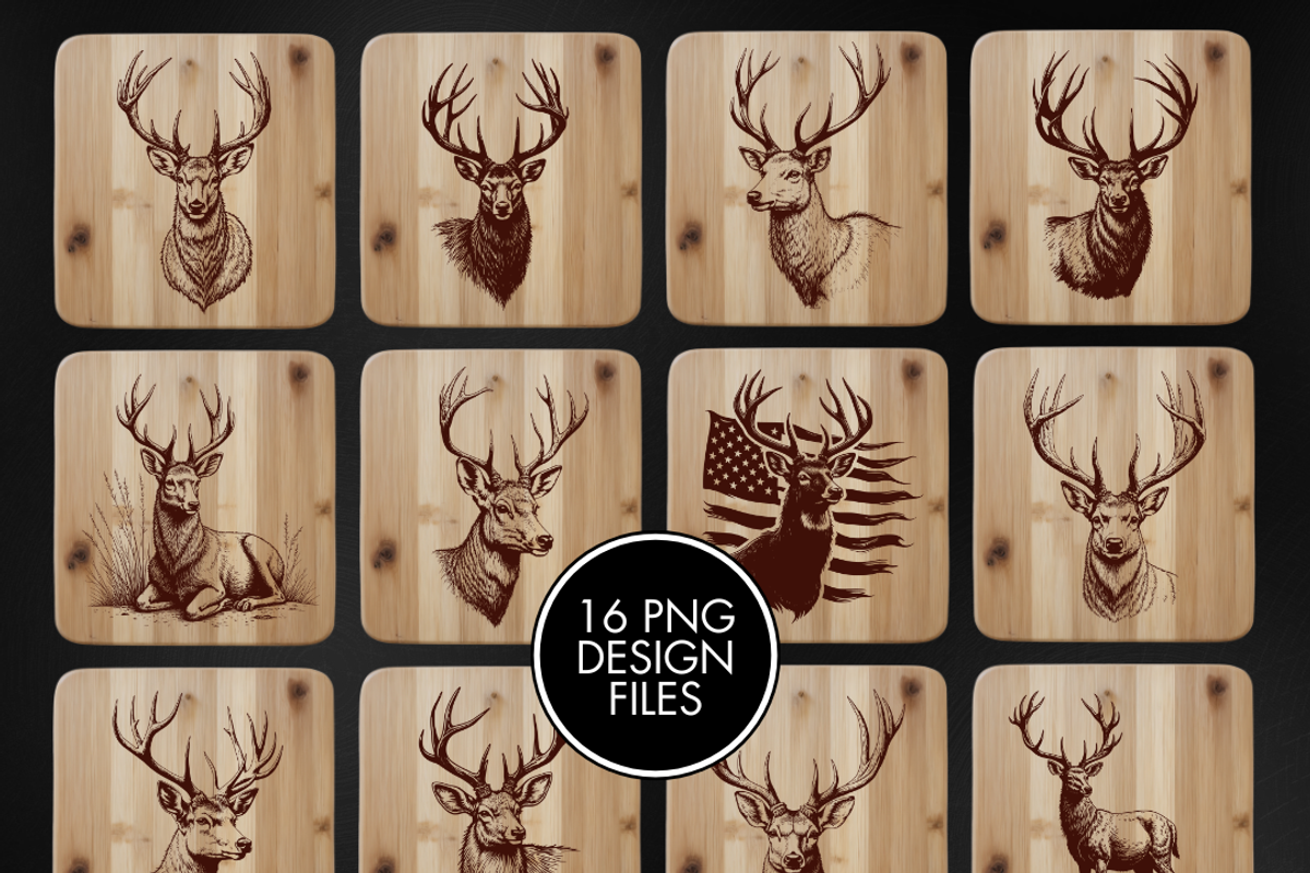 1500+ Hunting and Wildlife Laser PNG, an Animal Illustration by palmettosvg (Photo 9 of 9)