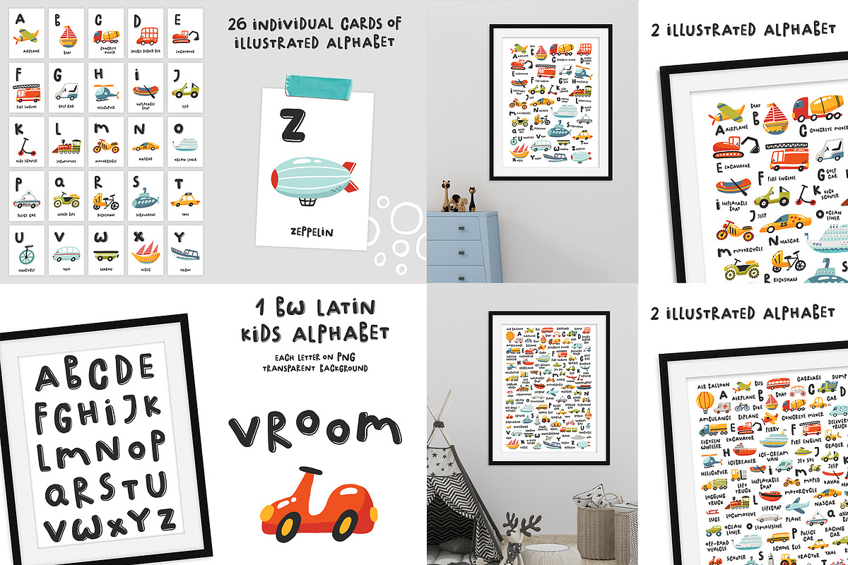 BIG KIDS BUNDLE - Graphic & patterns, a Graphic by Murvin (Photo 3 of 19)
