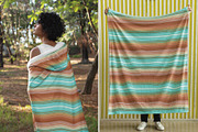 Colorful Southwest Stripes Pattern, a Pattern Graphic by PPEthnicDecorPattern (Thumbnail 2 of 7)