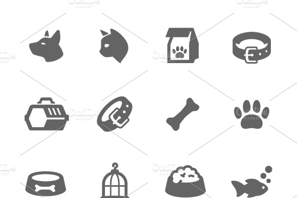 Simple Pets Icons
