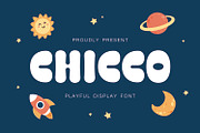 Chicco | Playful Rounded Font, a Handwritten Font by Imoodev (Thumbnail 1 of 5)