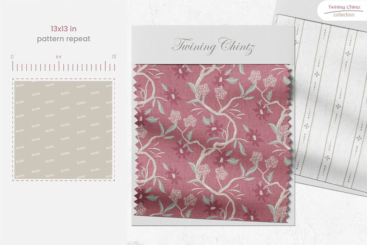 Twining Chintz - Floral Patterns, a Pattern Graphic by InaCorart (Photo 7 of 10)