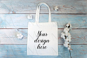 Tote bag Mockup Bundle with cotton., a Print Template by MockupMarket (Thumbnail 7 of 7)
