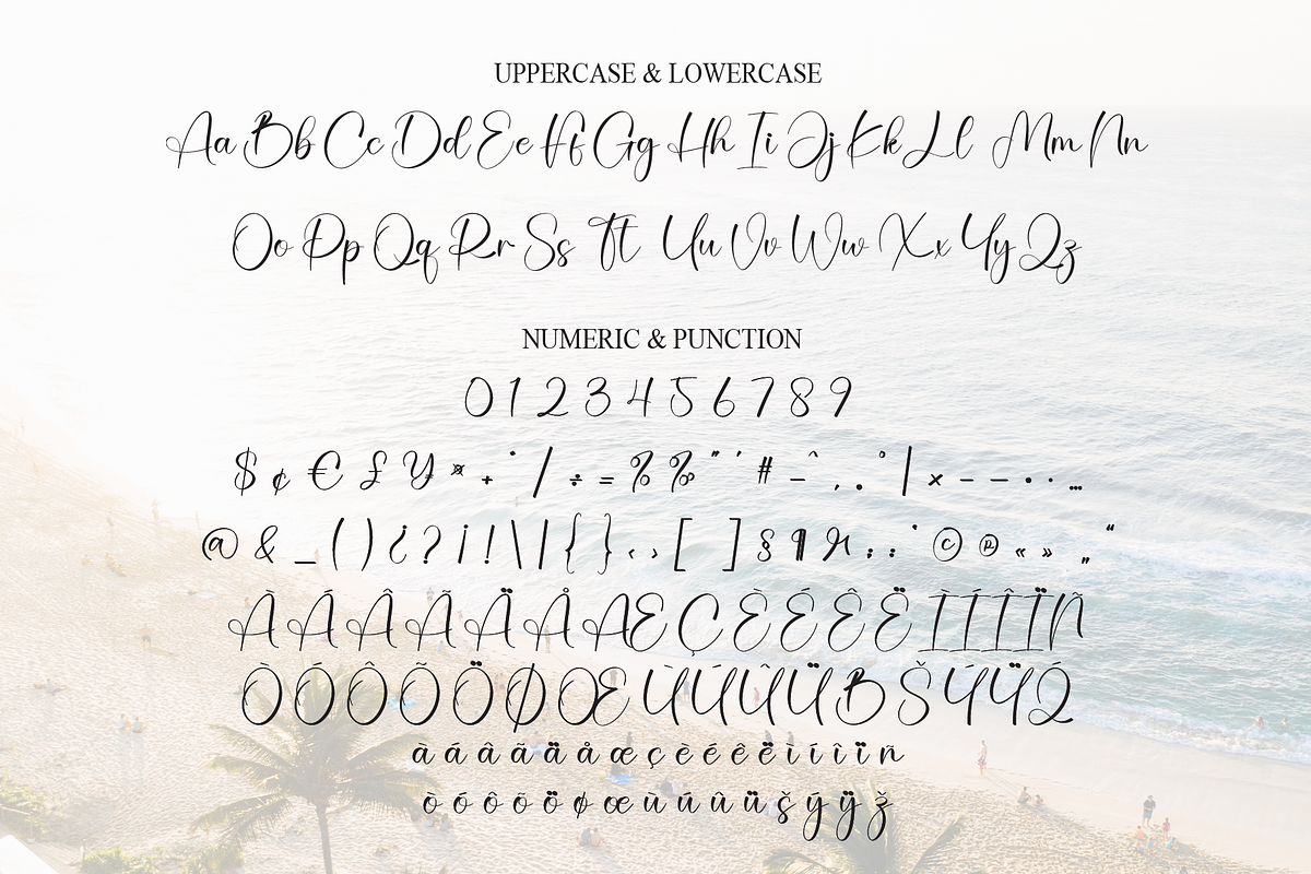 Malibu | Script Font, a Handwritten Font by Scratchones (Photo 7 of 8)