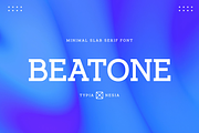 Beatone Slab Serif, a Slab Serif Font by Typia Nesia (Thumbnail 1 of 10)