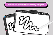 Outline Pack - Outline Brushes, a Brush Add-On by Snooze one (Thumbnail 2 of 13)