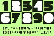 Nobu - Bold Block Display Logo Font, a Sans Serif Font by Pekotype (Thumbnail 4 of 15)