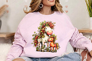 Whimsical Mother's Day Horse Clipart, an Illustration by Canvas Craft (Thumbnail 4 of 7)