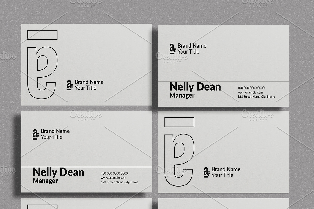 Business Card Design, a Business Card Template by ClickPaint_Studio (Photo 2 of 4)