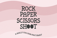 Rock Paper Scissors Shoot Serif