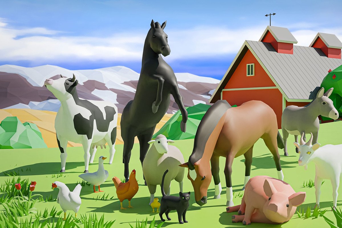 Animals 1, an Animal 3D Model by ithappy (Photo 3 of 32)