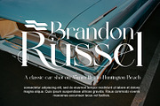 Megina Elegant Serif Typeface, a Serif Font by Alfinart (Thumbnail 4 of 10)