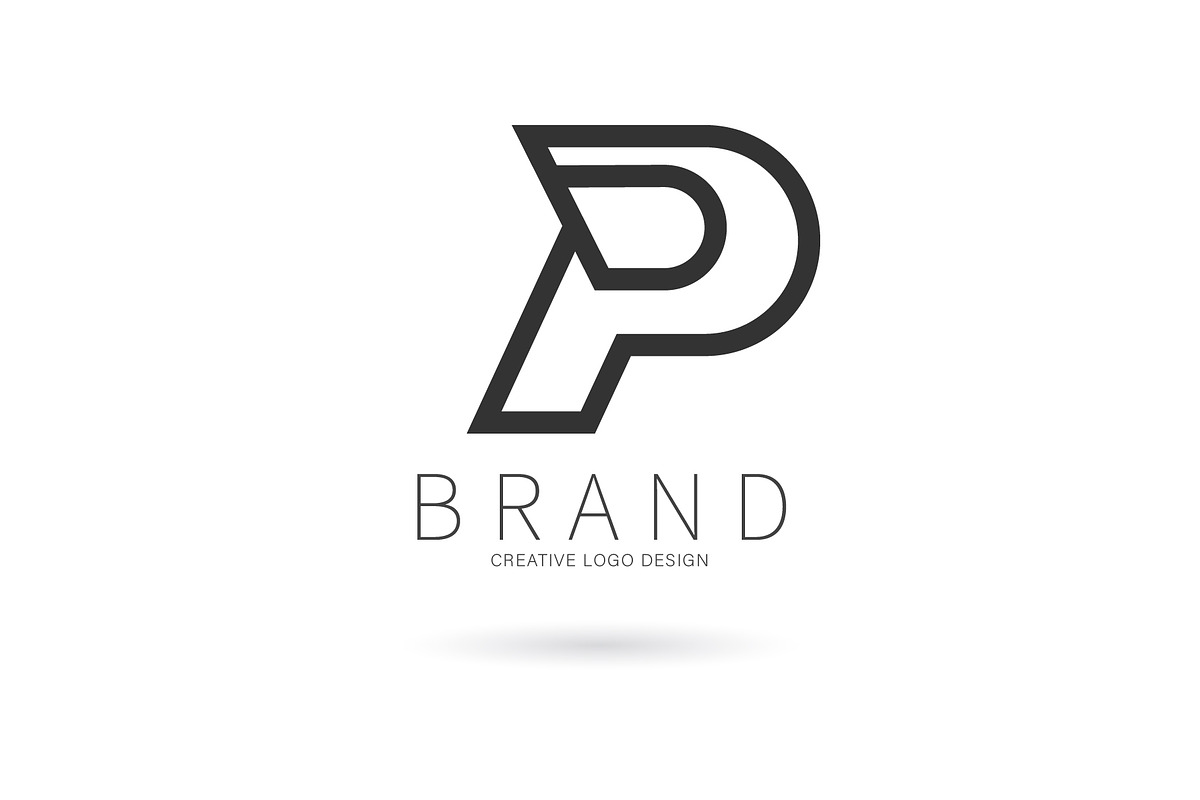 P logo designed, a Branding & Logo Template by Logocreative (Photo 3 of 3)