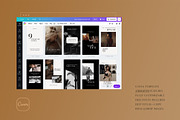 LUXE Instagram Template CANVA & PS, a Social Media Template by Signture Muse Design (Thumbnail 5 of 7)